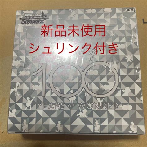 Yahooオークション 【初版】ディズニー100 ヴァイスシュバルツ新品