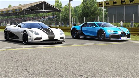 Koenigsegg Agera R Vs Bugatti Chiron Pur Sport A T Monza Full Course