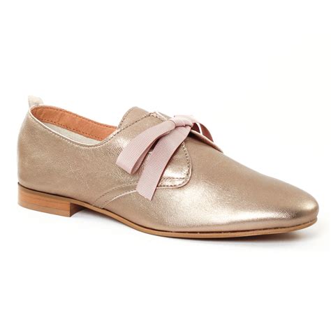 Scarlatine Bronze Derbys Marron Dor Printemps T Chez Trois Par