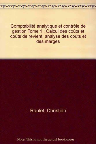 Amazon Comptabilite Analytique Et Controle De Gestion