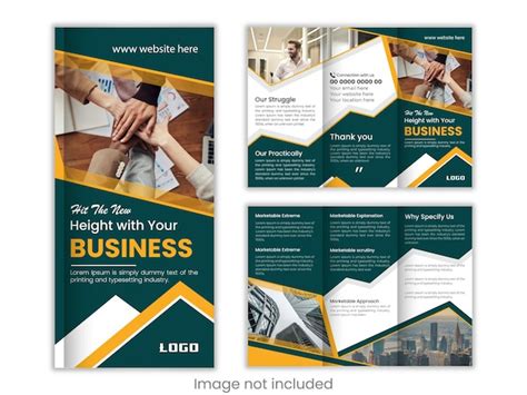 Premium Vector Corporate Business Brochure Poster Pamphlet Design