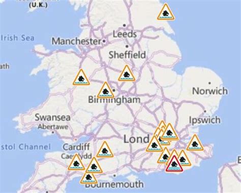 UK flooding: Britain wakes up to severe wind and rain as 45 warnings ...