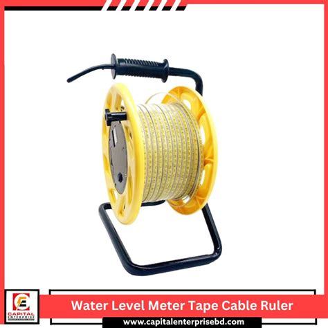 Water Level Meter Tape Water Depth Gauge Well Depth Meter Cable Ruler