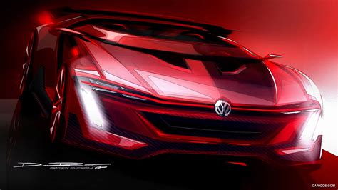 Volkswagen GTI Roadster Concept | 2014MY | Design Sketch