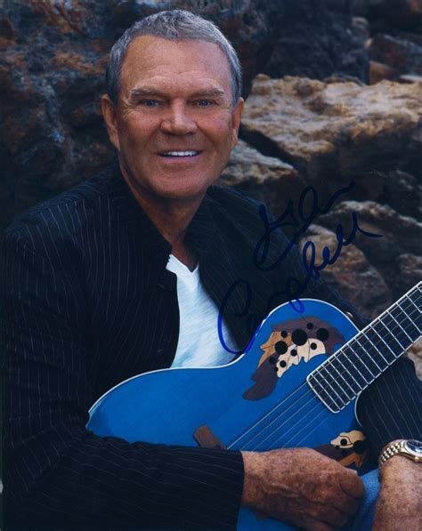 Glen Campbell Autographed Photo