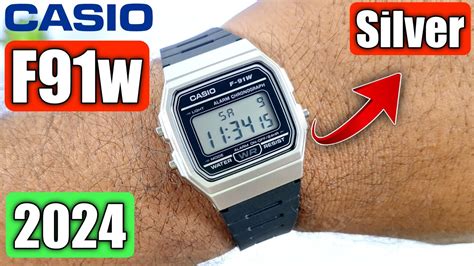 Casio F91w Silver Unboxing And Review F91w Silver 🔥 Youtube