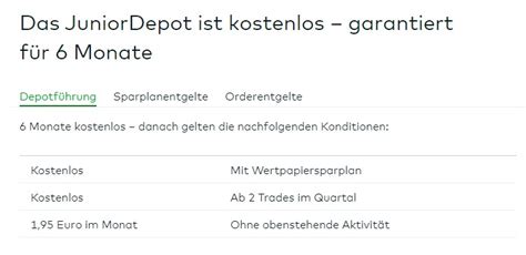 Das Comdirect Junior Depot Alles Was Du Wissen Musst