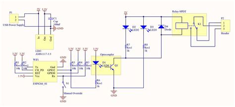 Esp8266 01 Schematic: A Guide to the Circuit Diagram