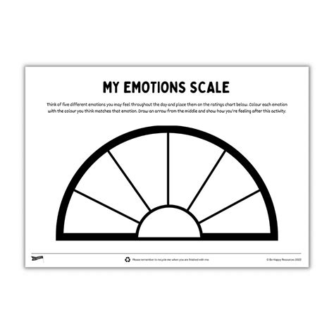 Create Your Own Emotion Scale - Be Happy Resources