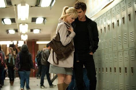 HD Wallpaper Emma Stone Andrew Garfield Peter Parker Gwen Stacy