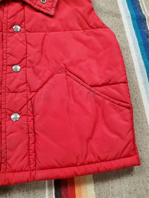 1970s 1980s Weather Watcher Insulated Puffer Vest Jac Gem