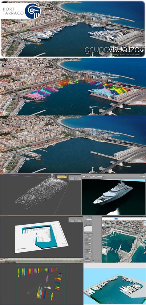 Integraci N De Objetos D En Imagen Real Para El Port De Tarragona D