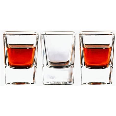 Simply Everyday S 6 Square Shot Glasses 2 3oz 1 Qfc