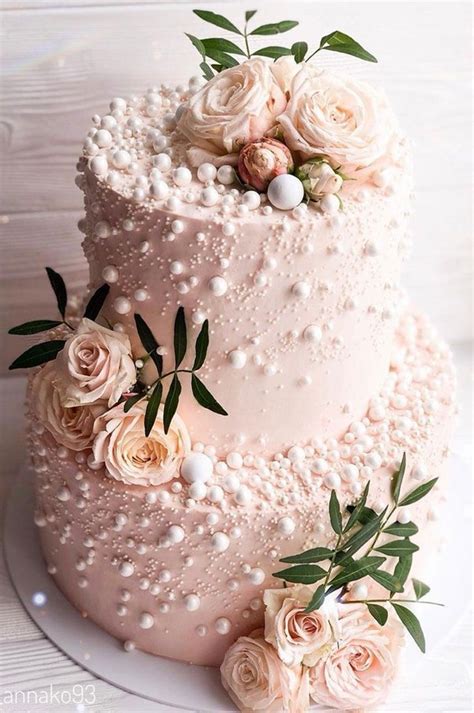 20 Simple Vintage Elegant Wedding Cakes Roses Rings