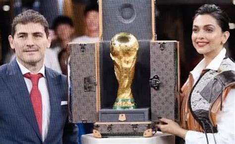 Deepika Padukone After Unveiling Fifa World Cup Trophy Truly