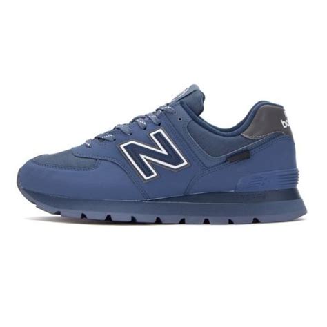 Chaussures Homme New Balance 574 Bleu Lacets Textile Bleu Cdiscount Chaussures