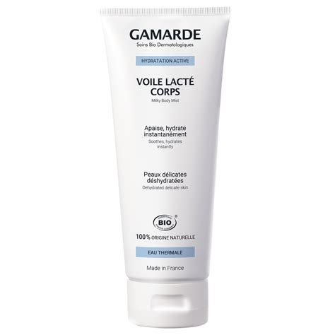 Gamarde Voile Lact Lait Corps Apaisant Hydratant Toutes Peaux G