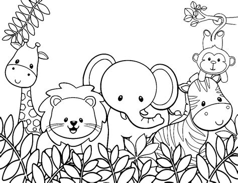 Imagem De Animais Para Pintar - Desenhos Para Colorir E Imprimir De Animais at Savannah Holroyd blog
