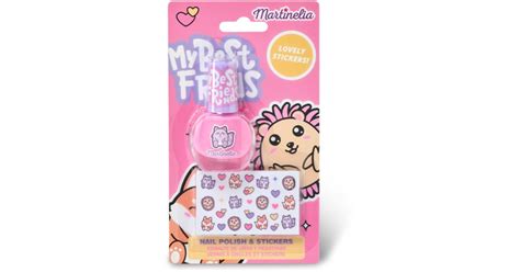 Martinelia My Best Friends Nail Polish Stickers Zestaw Dla Dzieci