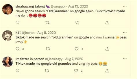 What Are Old Grannies TikTok Memes Disturbing TikTok Trend