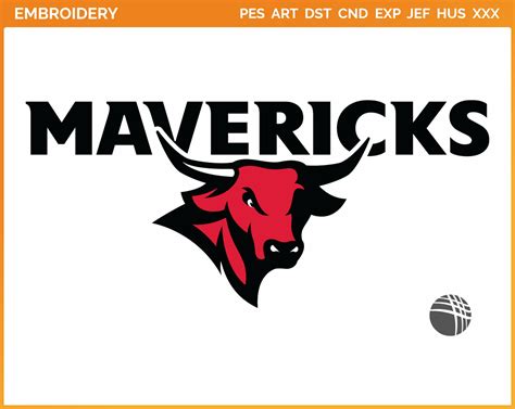 Nebraska-Omaha Mavericks - College Sports Embroidery Logo in 4 sizes ...