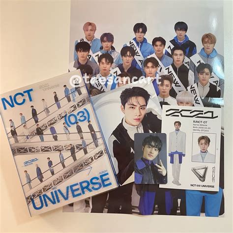 Unsealed Nct Universe With Complete Inclusions Mark Pc Hobbies