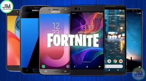 Los Mejores Celulares Android Para Fortnite Jungla Moderna