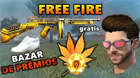 Free Fire ep 116 Zerando o Bazar de prêmios e novo evento de troca de