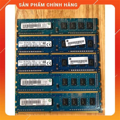 Ram Pc MÁy TÍnh ĐẺ BÀn Ddr3 Ddr4 4g 8g 16g BẢo HÀnh 36 ThÁng