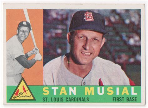 Baseball Cards - Musial-S