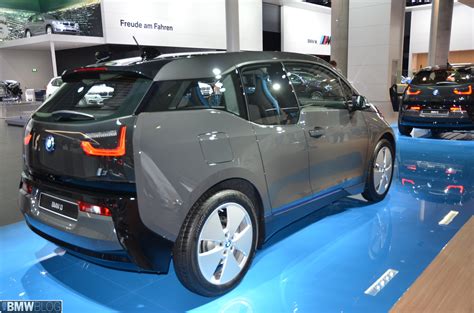 BMW i3 in multiple colors at 2013 Frankfurt Auto Show