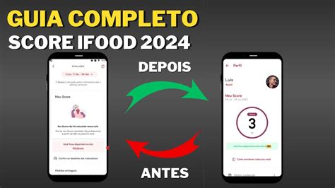 SCORE IFOOD ENTREGADOR Como Subir Seu Score YouTube