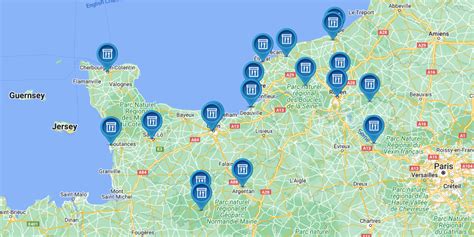 Tous les restaurants étoilés par le Guide Michelin en Normandie