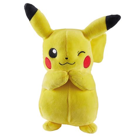 Pok Mon Inch Plush Pikachu Winking Toys Zavvi Uk