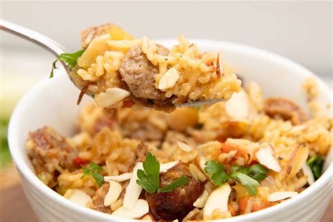 Stovetop Sausage and Rice Casserole - eatpork.org