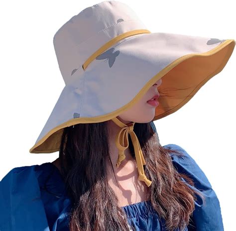 Women S Packable Reversible Bucket Hat Uv Sun Protection Wide Brim