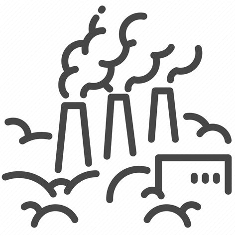 Air Dust Factory Pm25 Pollution Smog Icon Download On Iconfinder