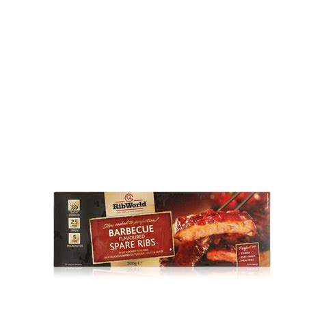 Ribworld Bbq Pork Ribs 500g Waitrose UAE Partners