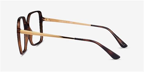 Vogue Eyewear Vo5406 Square Tortoise Frame Glasses For Women