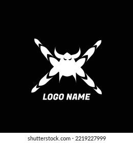 Video Game Game Logo Vector Illustration Stock Vector (Royalty Free ...