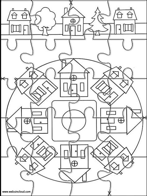 Rompecabezas Online Recortables para Niños Mandalas 4