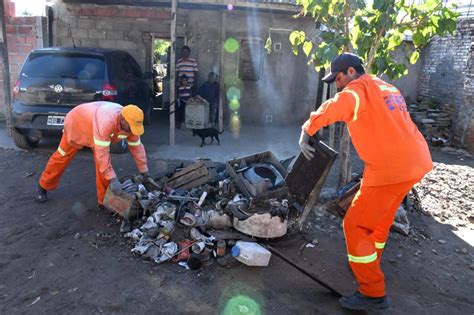 La Municipalidad trabajó en un nuevo operativo de descacharreo en el