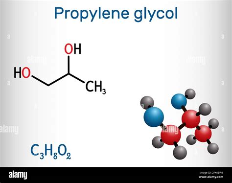 Propylene Glycol Structure