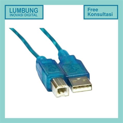 Jual Kabel Usb Arduino Uno Mega A To B Kabel Usb Programer 30 Cm Shopee Indonesia