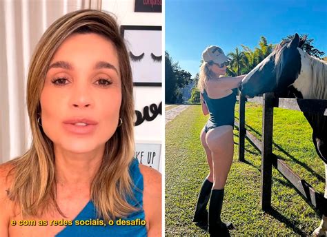 Flávia Alessandra desabafa sobre etarismo em comentários de suas fotos