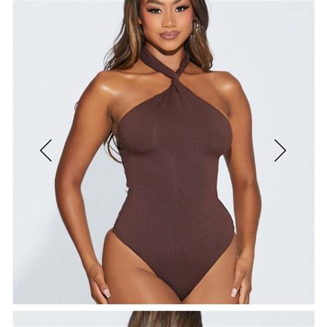 NAKED WARDROBE BROWN 2 PIECE SET NEVER WORN Depop