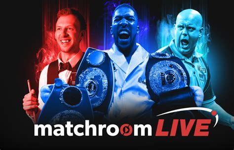 Matchroom Live: 5 things to know before signing up - StreamDiag