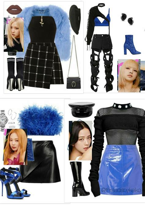 Pin De Kerol Em Black Pink Show Roupas Looks Blackpink