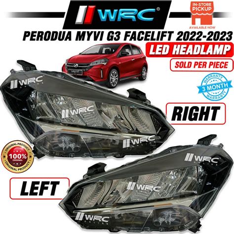 Perodua Myvi G Facelift Koito Original Led Headlamp Pc