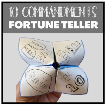 The Ten Commandments Crafts Teaching Resources | TPT